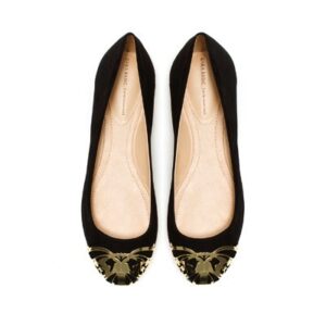 Zara Ballerian Metal Cap Toe