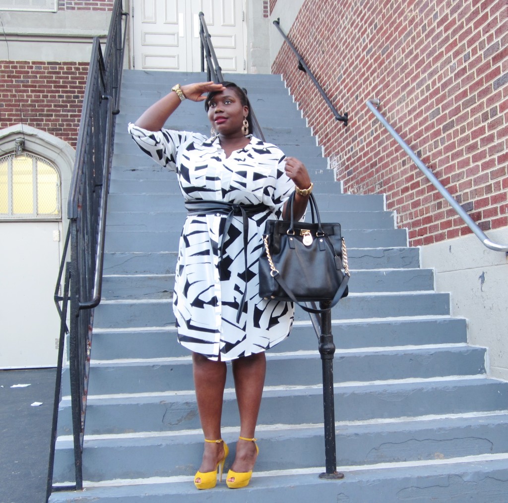 dkny plus dress 6