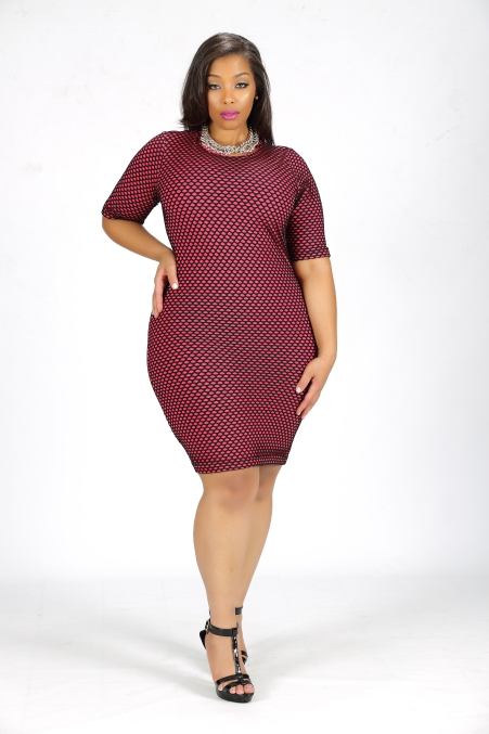 net caged dress