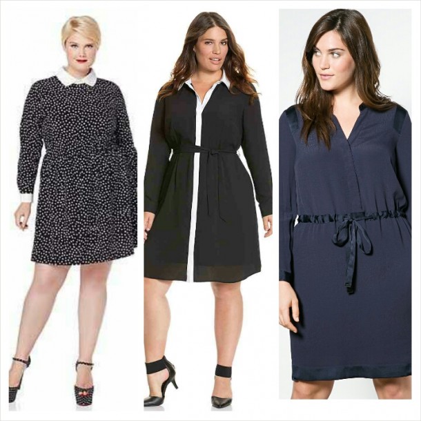 CLASSIC_PLUS SIZE SHIRTDRESSES