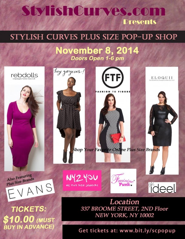 Stylish Curves Pop Up Shop