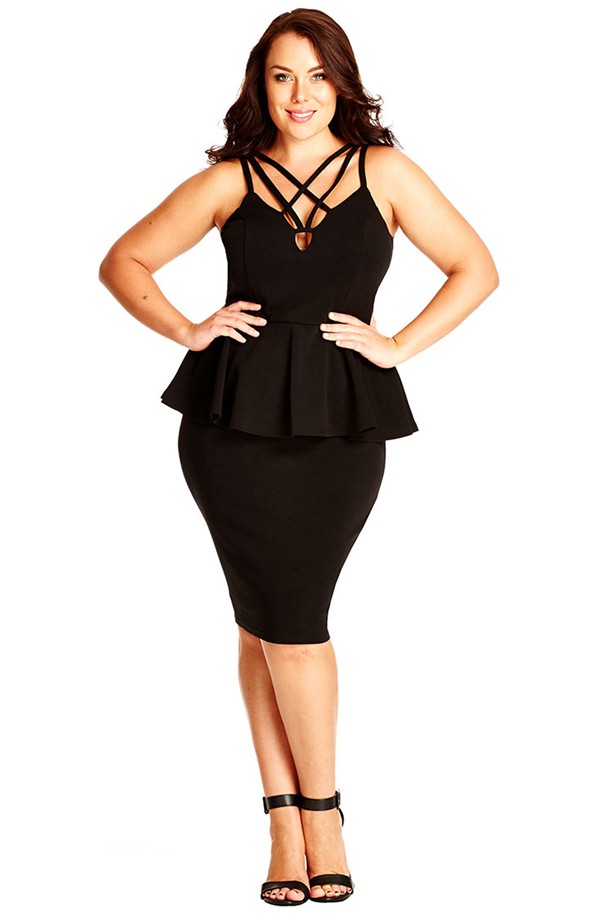 very sexy strappy dress city chic