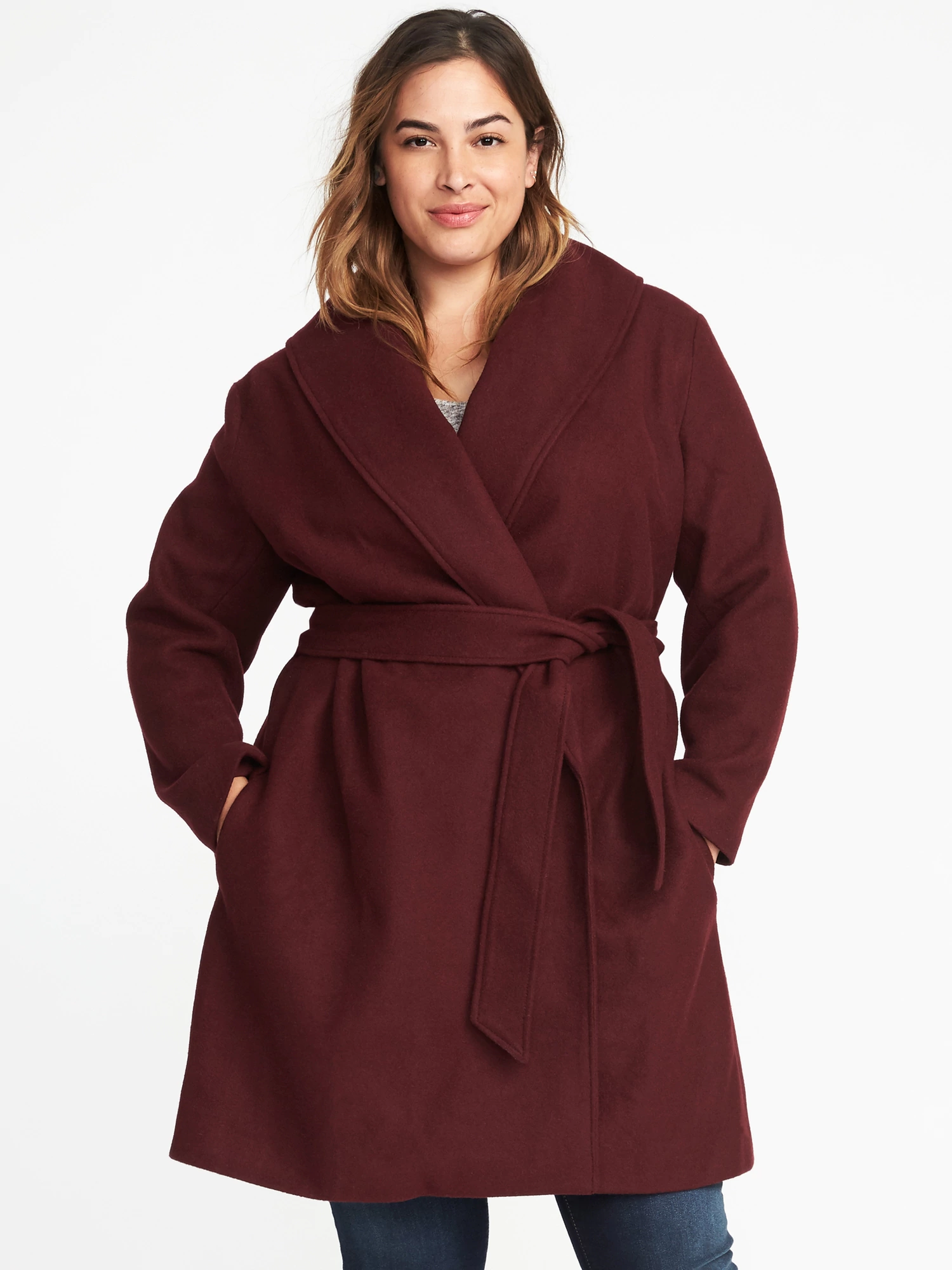 stylish winter plus size coats