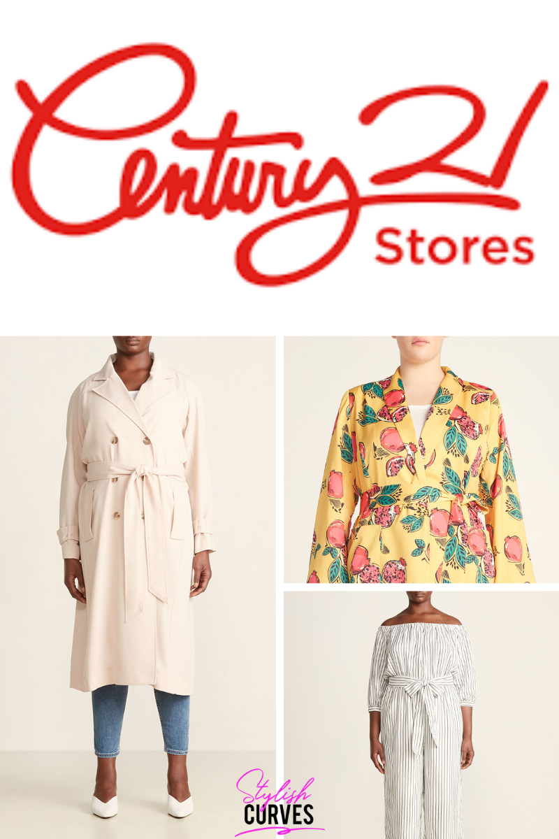 Century 21 plus size clothing now available
