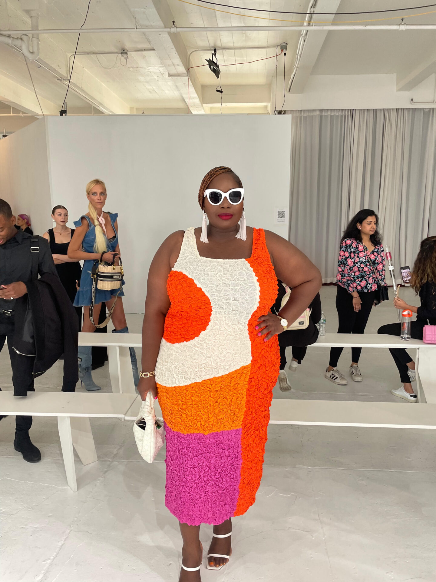 mara hoffman sloan dress at new york fashion week