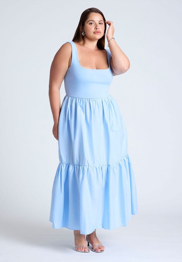 Plus size maxi dresses for summer vacation 